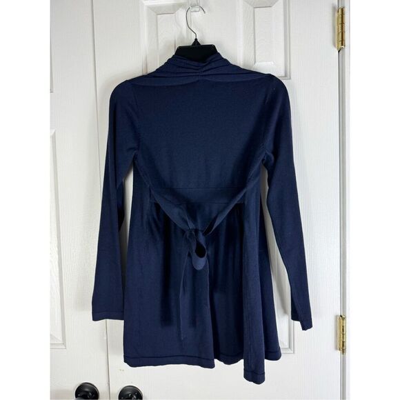 NWT Angel Womens Navy Maternity Cardigan Size XS/S - Picture 4 of 4
